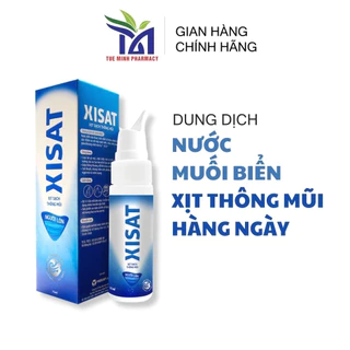 [Chính Hãng] Dung Dịch Xịt Mũi Hàng Ngày XISAT DAILY Phòng Ngừa Sổ Mũi, Ngạt Mũi, Cải Thiện Viêm Mũi, Viêm Xoang