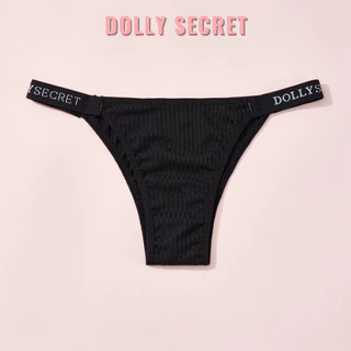 Quần lót nữ cotton gân tăm sợi tre viền sexy gợi cảm họa tiết kẻ caro dễ thương cho nữ VERA DOLLY SECRET DS04