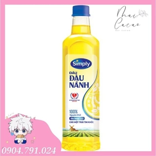 Dầu đậu nành Simply 1L