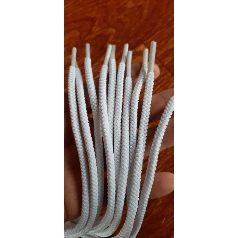 dây rút, luồn quần, mũ áo hoodie, dây giày tròn, dài 1,3m ( 25k/ 10 dây)_phụ liệu may mặc Hiếu Đăng