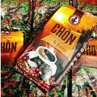 Cà phê (cafe) Chồn Pha Phin Rang Xay Truyền Thống 500gram