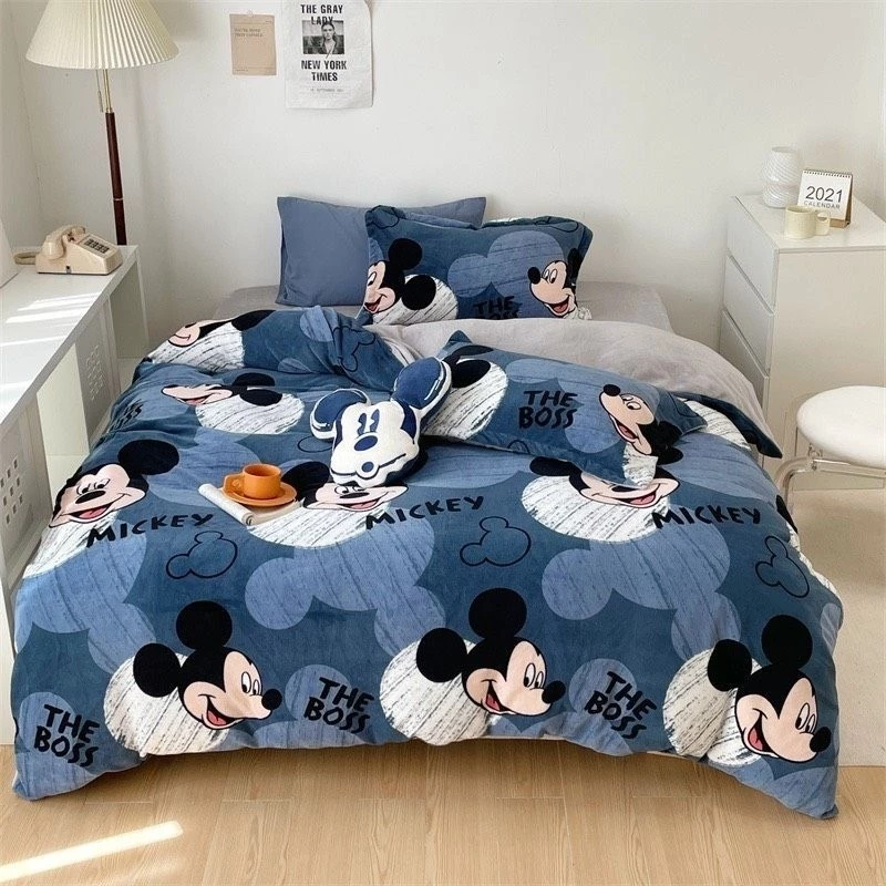 Bộ ga gối vỏ chăn 5 món poly cotton mẫu mới nhất ( được chọn màu)