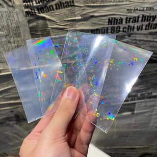 Bọc thẻ Hologram Sleeve holo 58x87mm (lẻ từ 1 chiếc) - có sẵn phù hợp với thẻ căn cước, ATM...