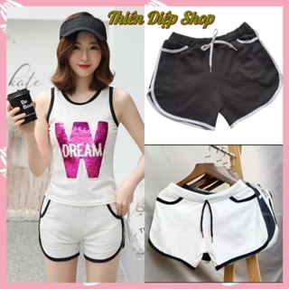 Quần Short Viền Đùi 38kg đến 70kg quần Shorts thể thao nữ dáng ngắn năng động trẻ trung đủ màu sắc