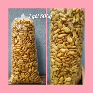 Bánh Con Cá vị Bơ sữa béo   - Siêu Ngon 1 Gói 500g