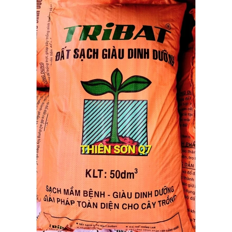 Đất TRIBAT 50dm Bao To Nhất  Trồng Cây Hoa Dinh Dưỡng