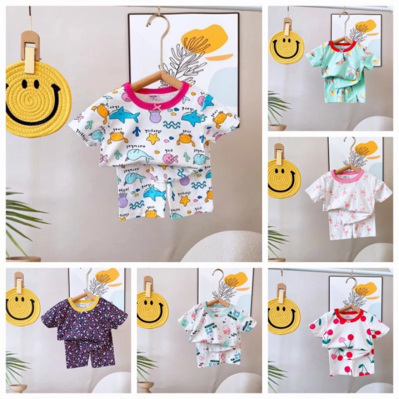 Set 3 bộ borip cộc cho bé 8_25kg