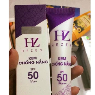 Kem chống nắng hezen SPF50  loại 80ml