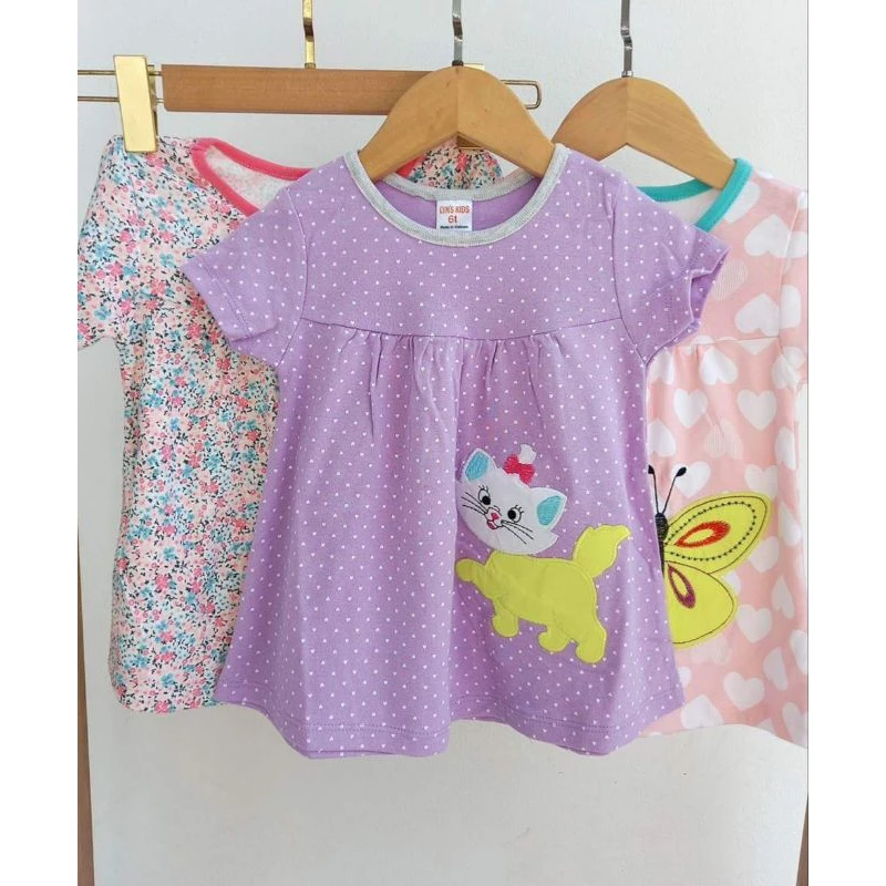 Set 3 chiếc áo chữ A xuất xịn cho bé gái