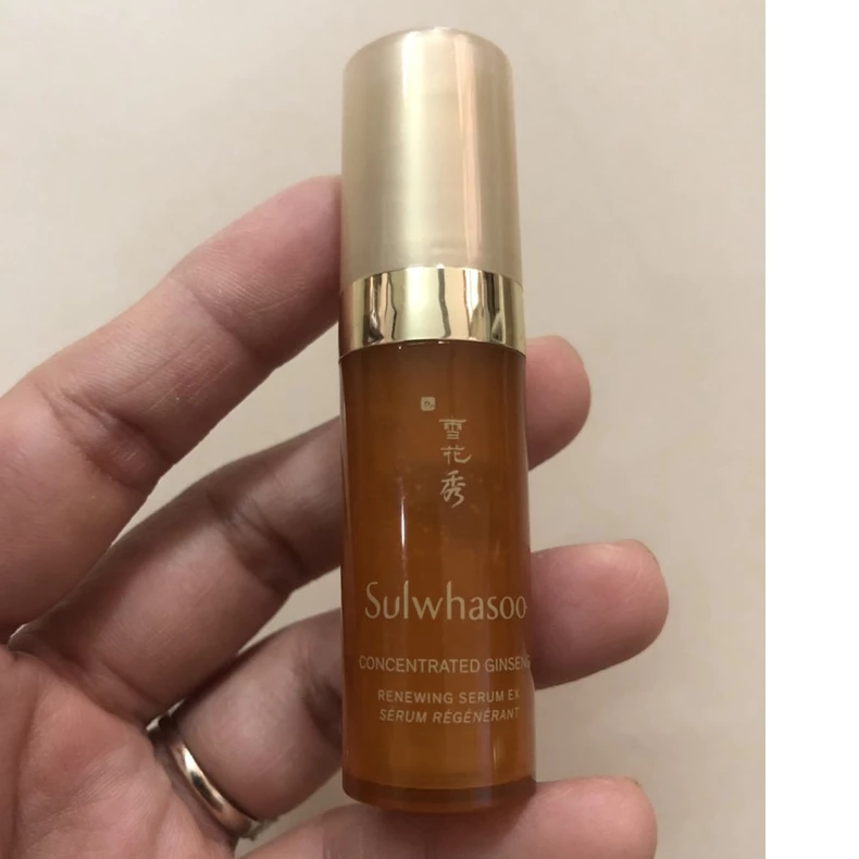 [AUTH 1000%] [Date 2025]Tinh Chất Chống Lão Hoá Từ Nhân Sâm Sulwhasoo Concentrated Ginseng Renewing Serum Ex 5Ml