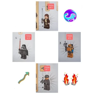 Xếp hình lego nhân vật set 75334