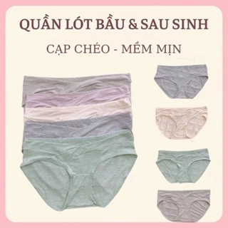 Quần Lót Bầu Cạp Chéo Cotton Đũi Thoáng Mát 40-80kg 7011