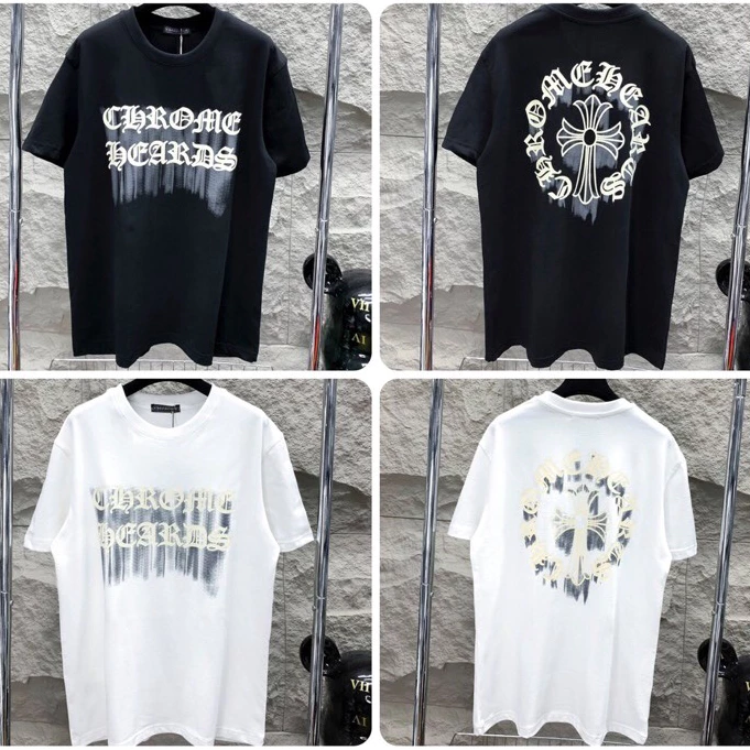 Áo Phông Chữ Thập Chất Cotton Dày Dặn Form Dáng Unisex Nam Nữ Hot Trend 2023