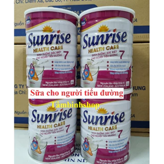 [Combo 4hộp 900g] Sữa Sunrise Health Care - dinh dưỡng dành cho người tiểu đường.HSD 2025