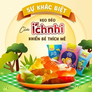 10 gói Kẹo dẻo tăng đề kháng Ích Nhi (24g) Qcare