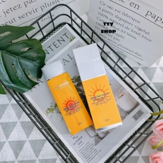 Kem chống nắng nâng tone kiềm dầu Tenamyd Aqua Sun Serum SPF 50/PA - Huyết Thanh Chống Nắng Tenamyd Aqua sun serum