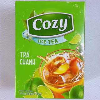 TRÀ CHANH COZY HÒA TAN - hộp (18 gói x 17gr)