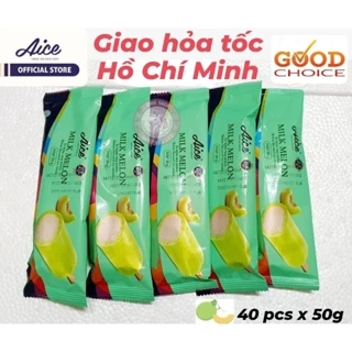 🍦 Kem Dưa Lưới Aice / Milk Melon (Indonesia) 50g - giao hỏa tốc Hồ Chí Minh