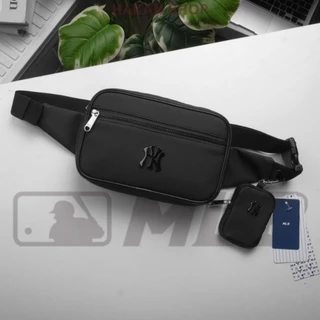 Túi Bao Tử  MLB Thời Trang Cao Cấp Chất Liệu Da Si Cao Cấp Chống Nước 100% Size 24cm*15cm*5.5cm