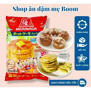 Bột hotcake Morinaga làm bánh cho bé