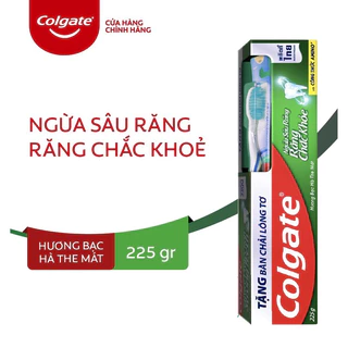 Kđr colgate ngừa sâu răng tối đa 225g tặng bàn chải