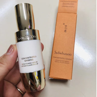 [AUTH 1000%] [Minisize 8ml Fullbox] Sulwasoo Tinh chất Bạch Sâm Sulwhasoo Concentrated Ginseng Brightening Serum 8ML