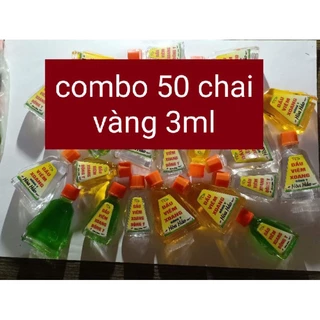 ( combo) 50 chai dầu Xoang 3ml