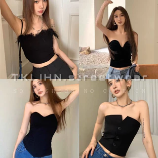 (SẴN) TKLIHN Áo ống cúp ngực Áo quây ULZZANG SEXY hot FASHIONITA 2023 cá tính