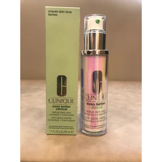 Serum giảm thâm nám tàn nhan dưỡng trắng clinique Even Better Clinical Radical Dark Spot Corrector Interrupter 50