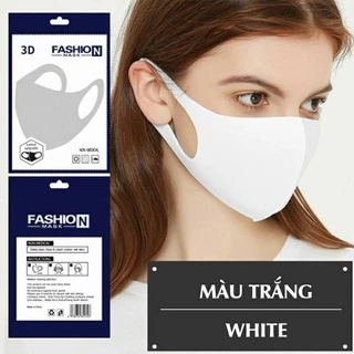 Khẩu trang vải 3D FASHION MASK kháng khuẩn, chống bụi công nghệ Nhật Bản