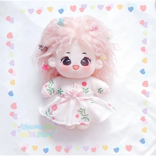 Đầm hoa cho doll 20cm ( Tulip)