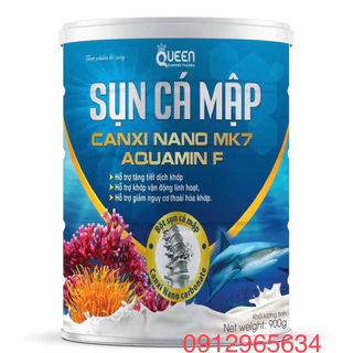 900g Sữa Sụn cá mập Canxi Nano Mk7 Aquamin F hỗ trợ bổ sung caxi cho xương chắc khoẻ chống loãng xương chính hãng