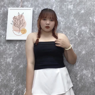 Áo Ống Croptop Ôm Dáng Bigsize Nữ, Áo Big Size Chất Vải Mềm Mịn A50