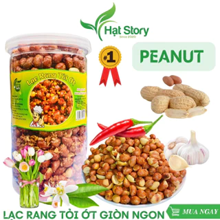 1Kg Đậu Phộng(Lạc) Tỏi Ớt Thơm Ngon Đậm Vị