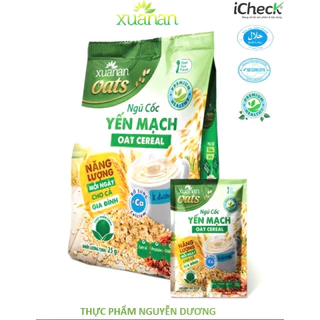 Ngũ cốc Yến Mạch Xuân An 400g(Mua 2 Tặng 1 Cháo YM Gà)