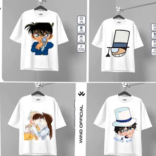 Áo conan 🎁 FREESHIP 🎁 áo conan shinichi thám tử lừng danh - áo kaito kid giá rẻ in theo yêu cầu