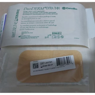 DuoDerm Extra Thin (5x 10 cm)- Miếng dán mụn, bỏng và các vết trầy xước ( giá 1 miếng)