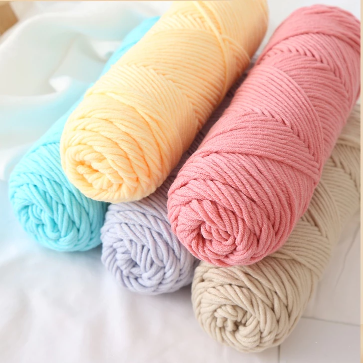 Len Cotton Love Sợi To 3mm, Len Đan Khăn, Móc Túi Xách Len Sử Dụng Kim Móc Size 3mm-5mm Lylycraft