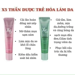 Kem trẻ hoá da Retinol X5 (Xanh, Hồng)