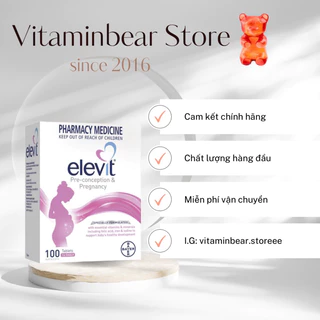 Vitamin Bầu Elevit chính hãng Úc 100 Viên