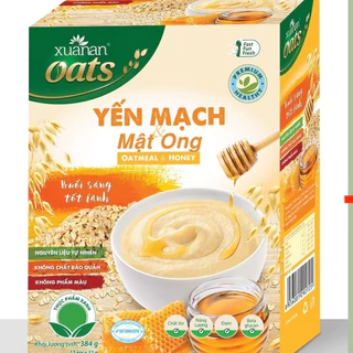 Bột Yến Mạch Và Mật Ong Xuân An 384gr