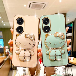 Ốp lưng Oppo A98 A38 A18 A78 Reno8 T 5g Reno 8T Reno8Z Reno8 Z Reno7Z Reno7 Z 5g 4g ốp điện thoai giá đỡ Kitty