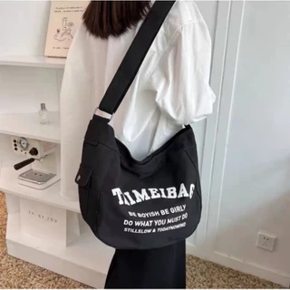 Túi đeo vai, đeo chéo, vải canvas - TAIMEIBAG