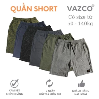 Quần short nỉ Da cá chân cua VAZCO, chất vải dày dặn, form chuẩn Việt nam
