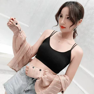 XẢ LỖ - Áo bra dây chéo lưng sexy kèm sẵn đệm