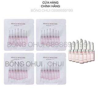 Combo 10 gói Ohui Miracle Moisture Ampoule huyết thanh dưỡng ẩm siêu việt