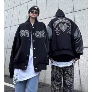 Áo Bomber Forget  & Sweater Nỉ Xương In Trước và pull Moond siêu đẹp from dáng rộng unisex hot trend