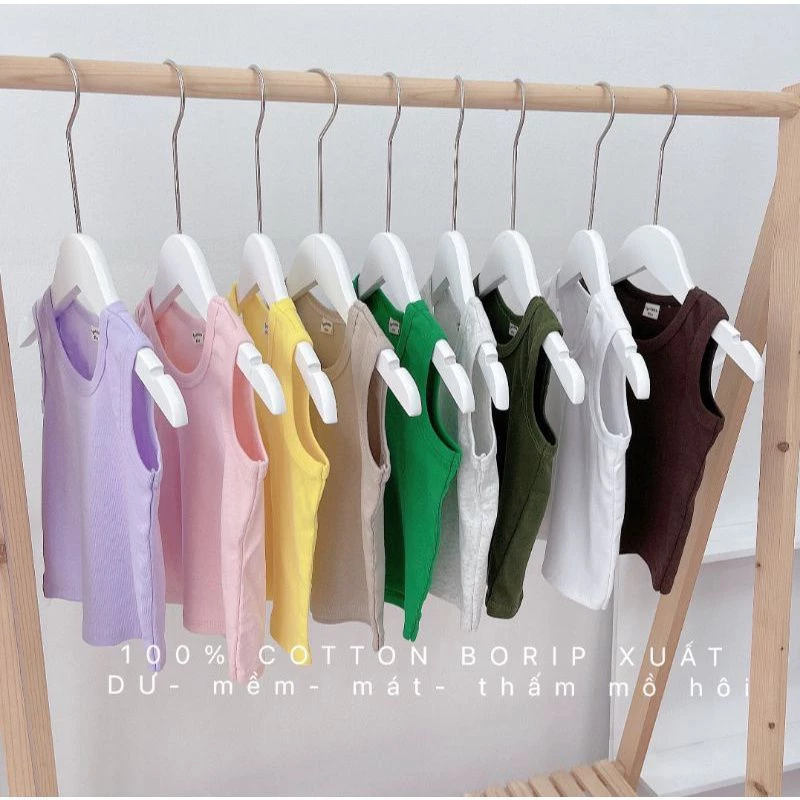 Sét 4 áo 3 lỗ xuất dư cho bé trai bé gái