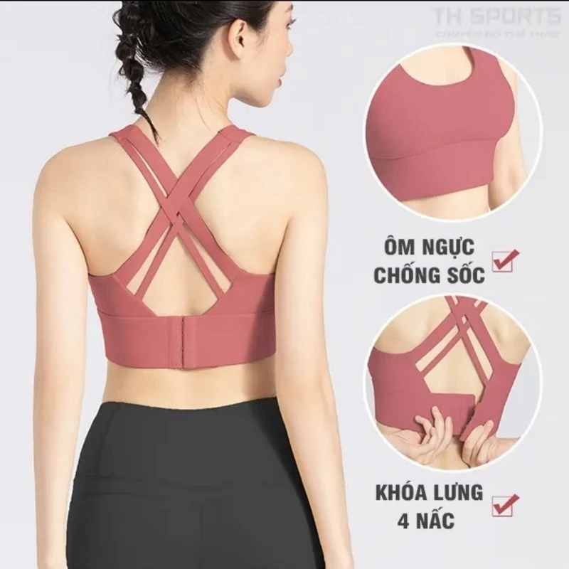 áo bra tập gym yoga siêu chất quảng châu đan dây
