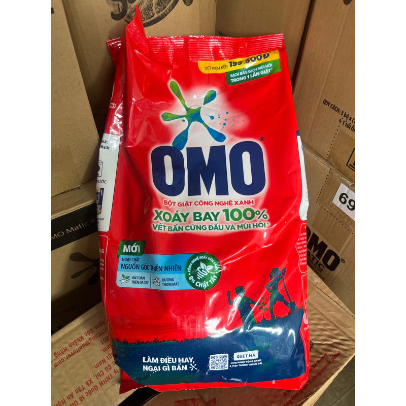 Bột giặt OMO Sạch cực nhanh 5.7kg